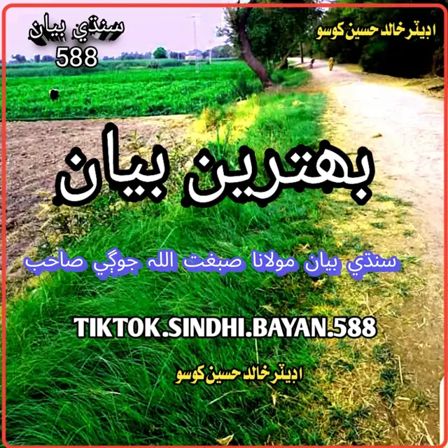 ھڪ سيد زا`دئي  ميسيج  ڪيو #سائين  ڏي #مولانا #صبغت  اللہ# جوڳي #صاحب 