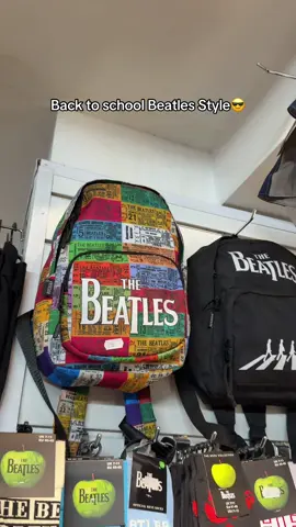 The coolest way to head back to school!😎 Visit us in store, or check out our website for everything Beatles related you could need!❤️ 📍Hard Days Night Shop, 1 Mathew Street, Liverpool, L2 6RR 📍 London Beatles Store, 231-33 Baker Street, London, NW1 6XE 👨‍💻 Online, @shopharddaysnight   #explorepage #liverpool #merch #beatles #thebeatles