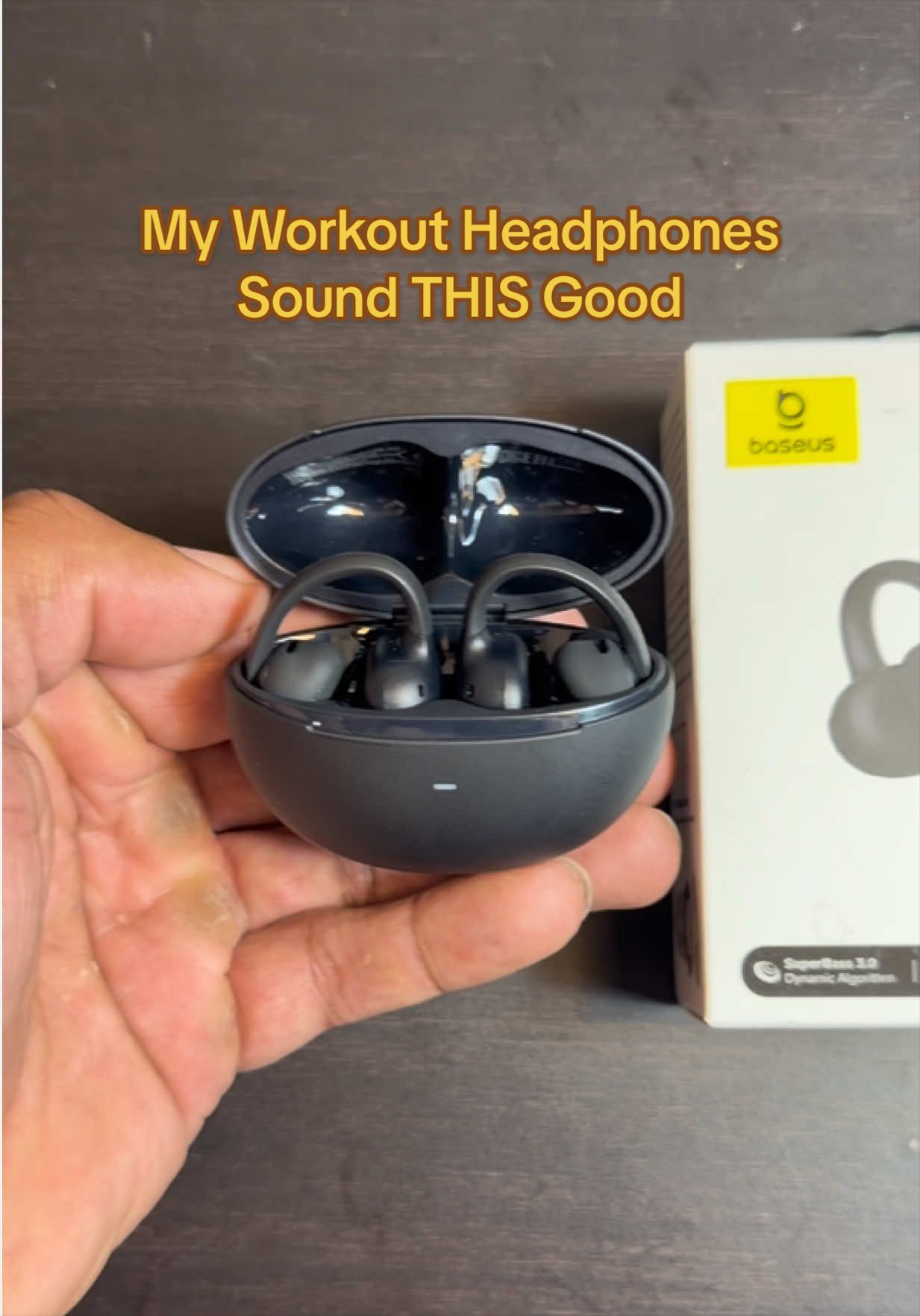 I upgraded my workout headphones. The Baseus Bowie MC2 open-ear clip-on earbuds give me secure comfort, powerful SuperBass 3.0, LDAC Hi-Res Audio, and an 11mm driver for detailed sound with deep bass. They’re IP67 waterproof with up to 55 hours of playtime. Perfect for lifting, running, and cardio. @Baseus #TikTokshopbacktoschool #OpenEarEarbuds #WirelessEarbuds #WorkoutHeadphones #GymHeadphones