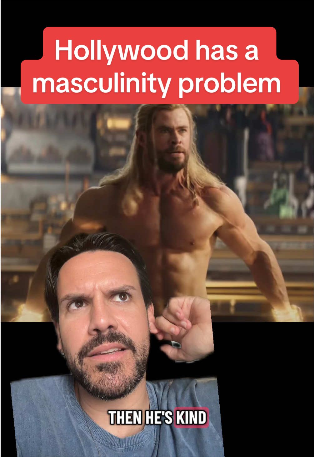 Bring back old school heartthrobs! Hollywood has a st*roids problem and sure, it’s mostly due to the popularity of superhero movies but these studios and franchises also have a responsibility to their audiences. This type of body image is detrimental to everyone, not just men and boys. I never thought of it before, but it is directly correlated to the rise in f*scism - as is the increasing skinniness trend among women. The post by Feminist (@feminist) citing the Hannah Einbinder interview really woke me up. (Thank you!) If you stand up for something - there’s going to be an equal opposite reaction. As feminism and inclusivity soars, the incel bros are threatened and turn to the patriarchy to assert their dominance “if I take up more physical space, I’ll get more, maybe I’ll even be worth more” seems to be the mentality. This is just a matter of looking good. It’s all connected - fitness, fashion, films - it’s all seemingly falling in line with the political landscape surrounding us. The patriarchy is damaging to men too!! I could honestly talk about this all day. So fascinating. What are your thoughts? ♥️ #mcu #Fitness #hollywood #feminist #rant 