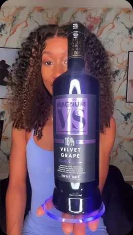 What’s smoother than velvet?! #AD This new @Magnum VS velvet grape is as smooth as it gets! Don’t believe me, try it! 😏 #newdrink #tastetestwithme 