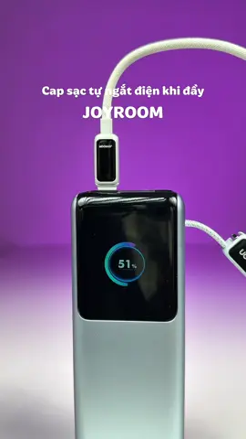 Cap sạc tự động ngắt joyroom #capsactudongngat #capsactungat #joyroom 