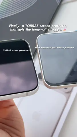 No bubbles, no fingerprints, no dusty edges—exactly what my new iPhone needed 🤍#unboxingvideo #iPhone#iPhone17promax#iPhone17pro#TORRAS#screenprotector#fyp#usa_tiktok#cleargirl#TikTokshopbacktoschool