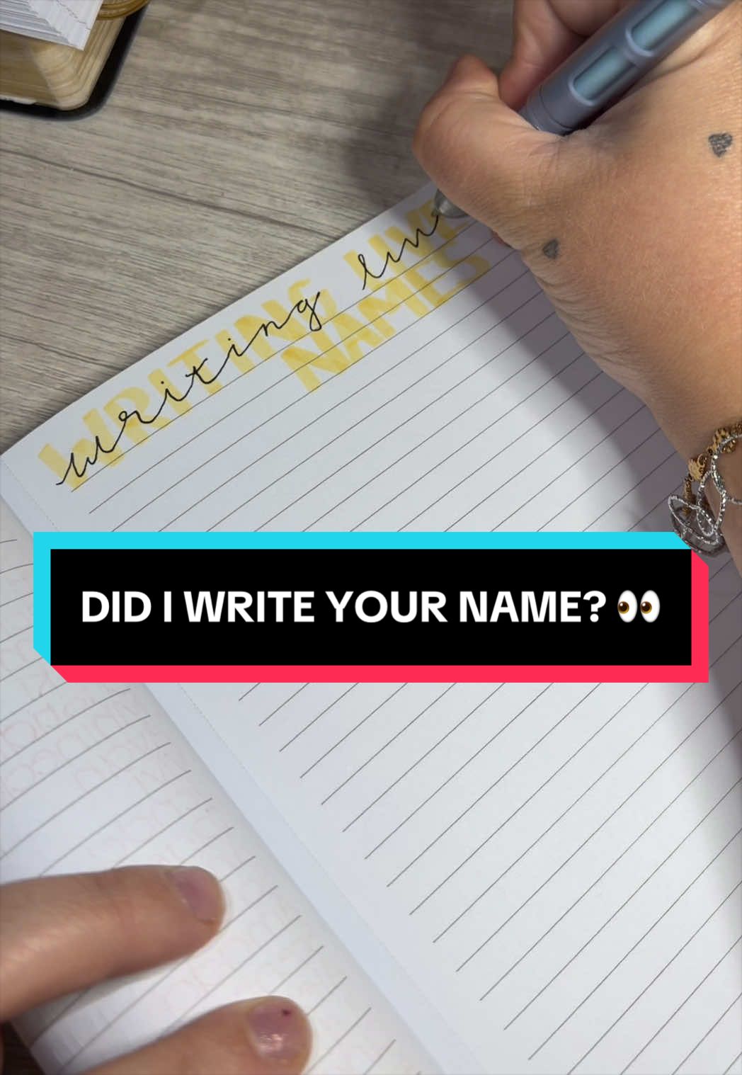 Just casually adding more names to the collection ✍️😂 What names should I write next? #NameOfTheDay #Handwriting #OddlySatisfying #TikTokMadeMeDoIt #PenTok