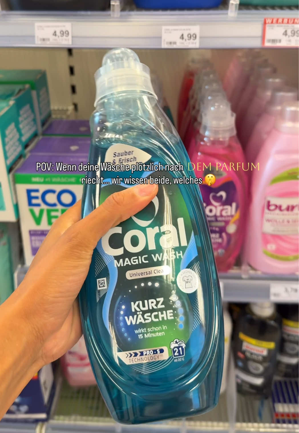 Eine kurze Wäsche und alle fragen: Welches Parfum trägst du? 🤫
