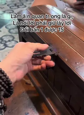 Trong làm ăn, nói lời phải giữ lấy lời #caphay #tienbanthenao 