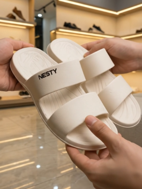 CHÉM GIÁ DÉP NESTY NE03 - SIÊU NHẸ SIÊU RẺ #NESTY #depnam #reviewthoitrang #giatot #xuhuong #deple