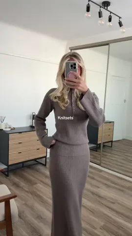 I love me a knitset #knitcoord #hmcoord #knitset #fashiontiktok 