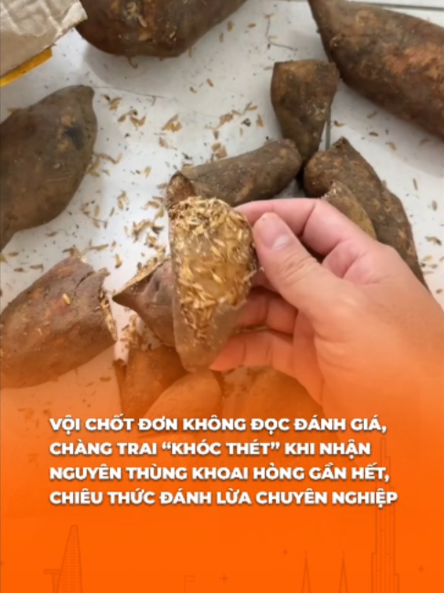 Mua khoai online không đọc đánh giá và cái kết #yan #tiktokgiaitri #yan45s #khoaisam