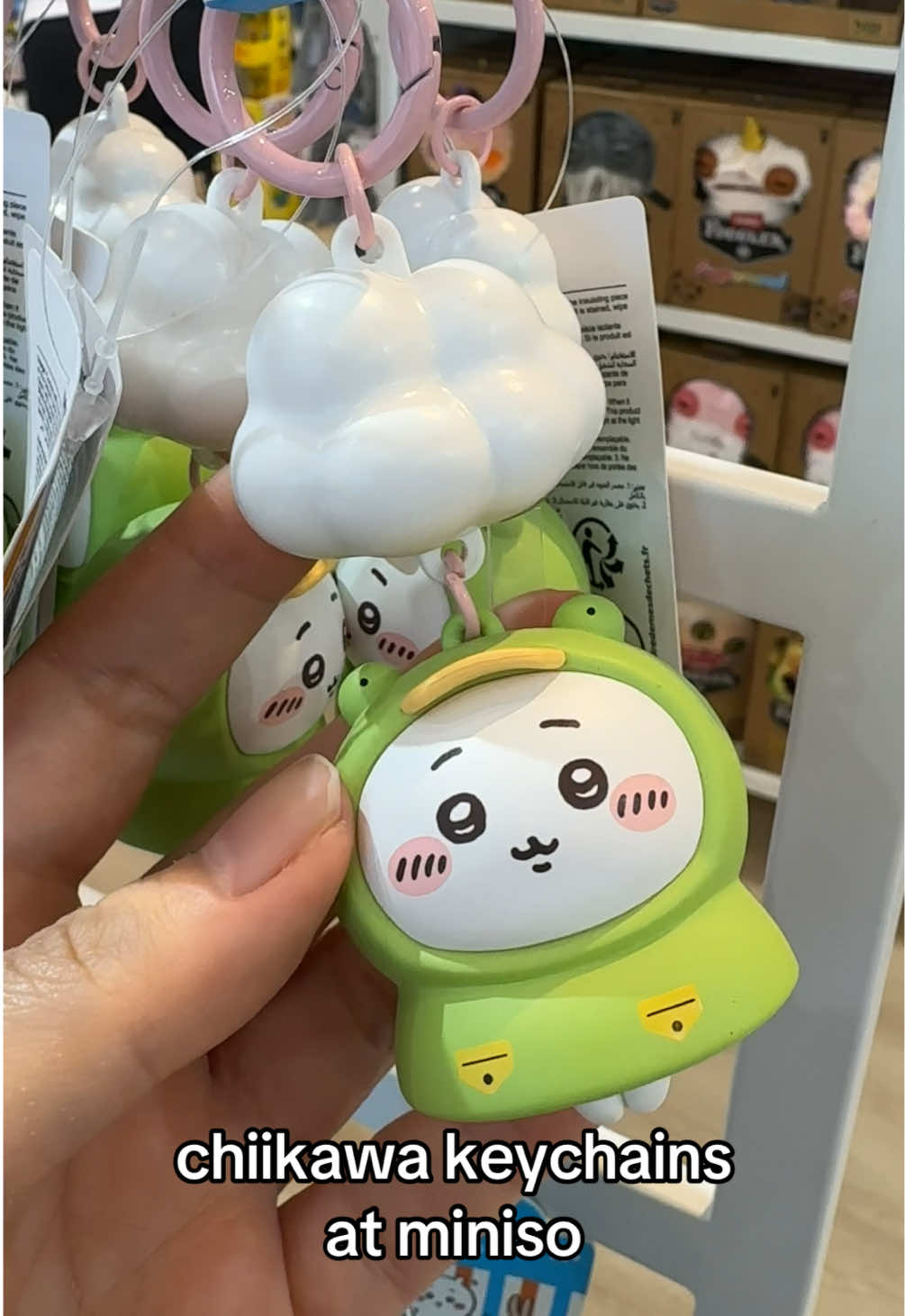 loved these but i prefer plush keychains! #chiikawa #usagi #miniso #myminisousa #minisoambassador 