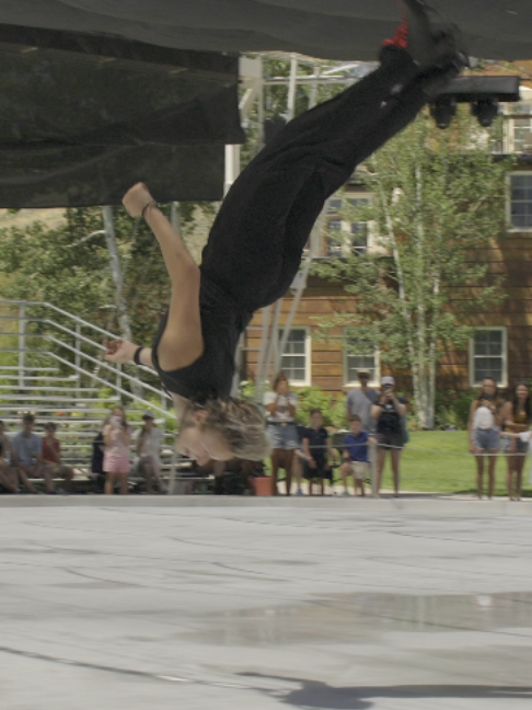 Backflipping #ASMR with @ilia_quadg0d_malinin in Sun Valley. (🎧 recommended) Never thought I’d hear the sound of a backflip in slow motion. 😌 📍 @sunvalleyresort Idaho 📆 July 25 2026 🎥 Jordan @oniceperspectives #iliamalinin #sunvalley #oniceperspectives #figureskating