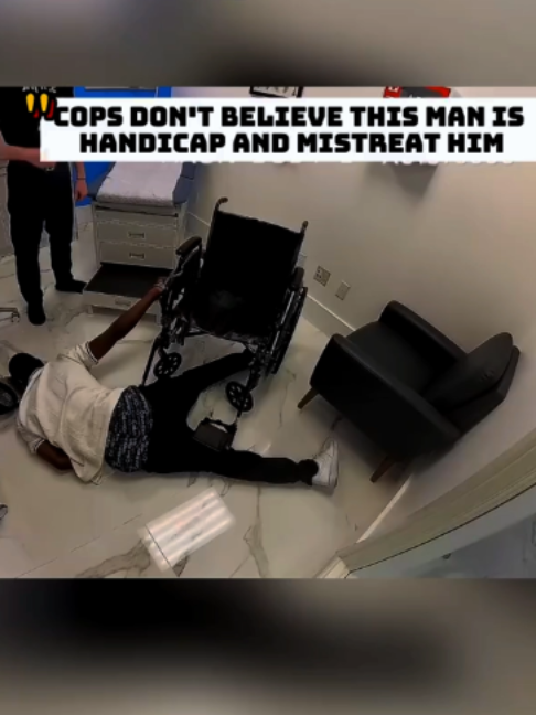 COPS DIDNT BELIEVE HIS A HANDICAP PRT2#trending #FORYOU #crime #cops #viral #office #policeofficer #fbiagent #us #fbi #moment