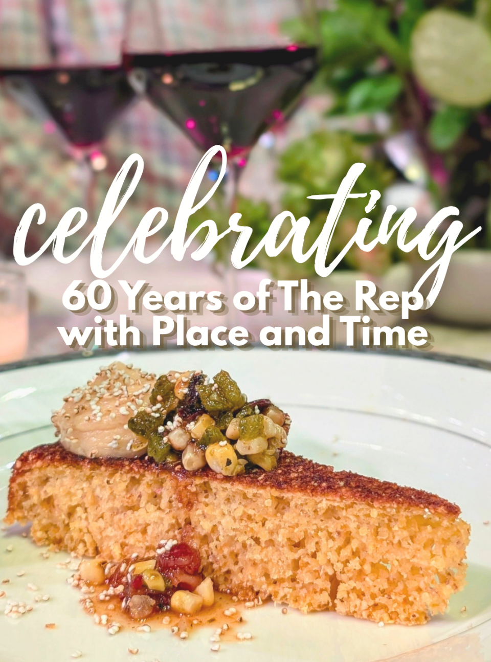Get ready for The Rep's 60th anniversary!  Place and Time from St. Louis  created the perfect dining experience to kick off the 2026-2027 @Repertory Theatre of St. Louis season! Every course was inspired by the characters, iconic moments & memorable dishes from famous productions.  🍇 Macbeth - Ivan's Figs with black pepper honey smothered ham and a fig-washed cocktail inspired by the infamous banquet scene. 🌽 Shucked - Cast iron cornbread with whipped sorghum butter, bacon jam, and charred corn salsa. 🦪 Cabaret - Pacific oysters with caviar, cucumber gelée, and Champagne. 🧀 Beauty & the Beast - Cheese soufflé with smoked salmon & lemon vinaigrette. 🦆 The Art of Dining - Duck confit & foie gras terrine paired with French Beaujolais. 🍫 Charlie & the Chocolate Factory - A glass elevator chocolate tart & Golden Ticket petit four for the perfect ending to the evening. This dinner may be over, but the season is just beginning. Little Women opens September 9th! 🎟️ Grab your tickets at repstl.org