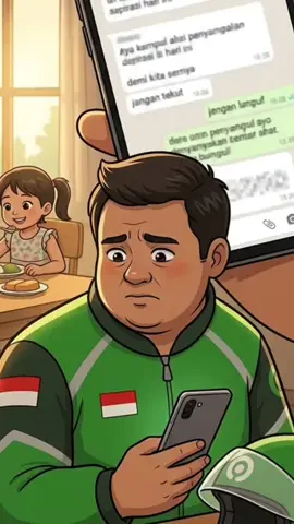 Hari ini, mungkin cara kita berjuang berbeda. Ada yang turun menyuarakan aspirasi. Ada yang tetap narik karena di rumah ada keluarga yang harus makan. Bukan berarti yang satu lebih berjuang dari yang lain. Karena di balik jaket ojol, kita semua punya cerita, tanggung jawab, dan alasan untuk terus bertahan. Semoga yang menyampaikan aspirasi didengar. Semoga yang tetap bekerja dilancarkan rezekinya. 🤝 Saling menghormati, karena kita sama-sama sedang berjuang. #Ojol #DriverOjol #CeritaOjol #Perjuangan #SalingMenghormati 