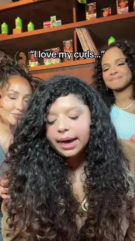 I cannot believe this video has been sitting in my drafts 😭 shoutout to @GARNIER for connecting me and my Latina icons @Christina Milian @Adrienne Bailon-Houghton and showing me how to embrace my curls 🥹💘 #curlyhair #latinas #hairinspo 