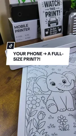 Wait until you see what this little printer can do. 👀 I can choose what I need right from my phone and print a full-size page—without buying another ink cartridge. Perfect for those times you need to print something at home, at work or on the go. 🖨️✨ #PortablePrinter #InklessPrinter #ThermalPrinter   #TikTokshopbacktoschool @Hanin Global 