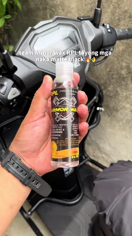 Kahit hindi glossy ang kulay ng motor mo, kikintab talaga yan bossing dahil sa Armor Wax RPL na subok ng karamihan 🔥👌🤫 #fyppppppppppppppppppppppp #armorwax #armorwaxcoatformatteandglossy #hondaclickv4 
