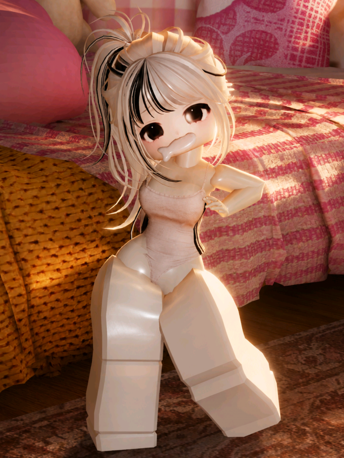 Ver.2 Cute Version | Vapo Vapo dou Vapo!~ • • • W/ : - • CD : ME • Map : Rh Dance Studio • Dance : Is This Love •  • #roblox #robloxedit #robloxgames #robloxfyp #rhdancestudio 
