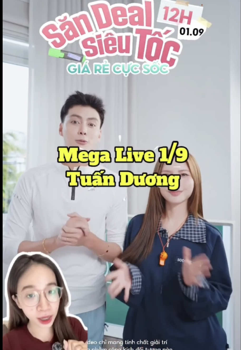 Phiên live 1/9 của Tuấn Dương với quá chừng deal sốc luôn nè mọi người ơi ❤️ - #TuanDuong #LucieTuanDuong #Megalive #xuhuong #viral 
