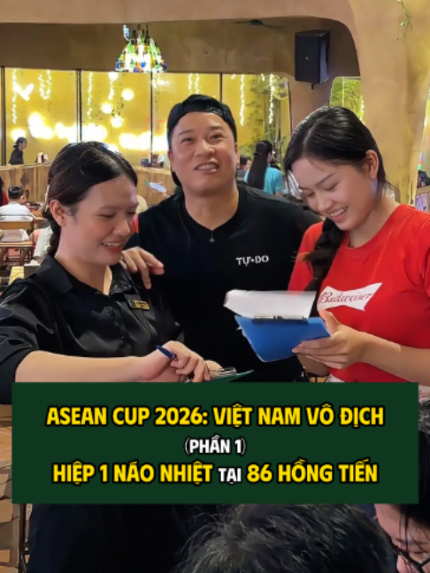 Asean Cup 2026: việt nam vô địch | Phần 1 | Hiệp 1 náo nhiệt tại 86 Hồng Tiến #tuantudo #quannhautudo #laucuadongtudo #nuongtudo #LearnOnTikTok #learnontiktok #phobotudo #vtmgr