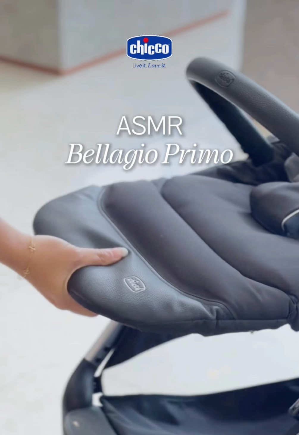ASMR Bellagio Primo 👀🔊 #Chicco #ASMR #BellagioPrimo #StrollerPremium #RekomendasiStroller 