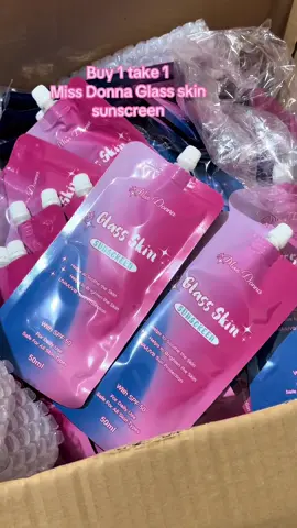 Buy 1 take 1 🥰💕 #missdonnaglassskinsecretglow #Missdonna #missdonnaglassskinsunscreen