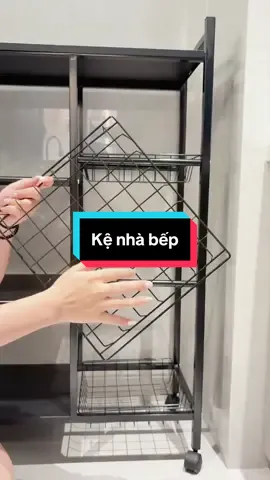 Kệ Nhà Bếp Nhiều Ngăn, kệ lò vi sóng #xhtiktok #viral #giadungtienich 