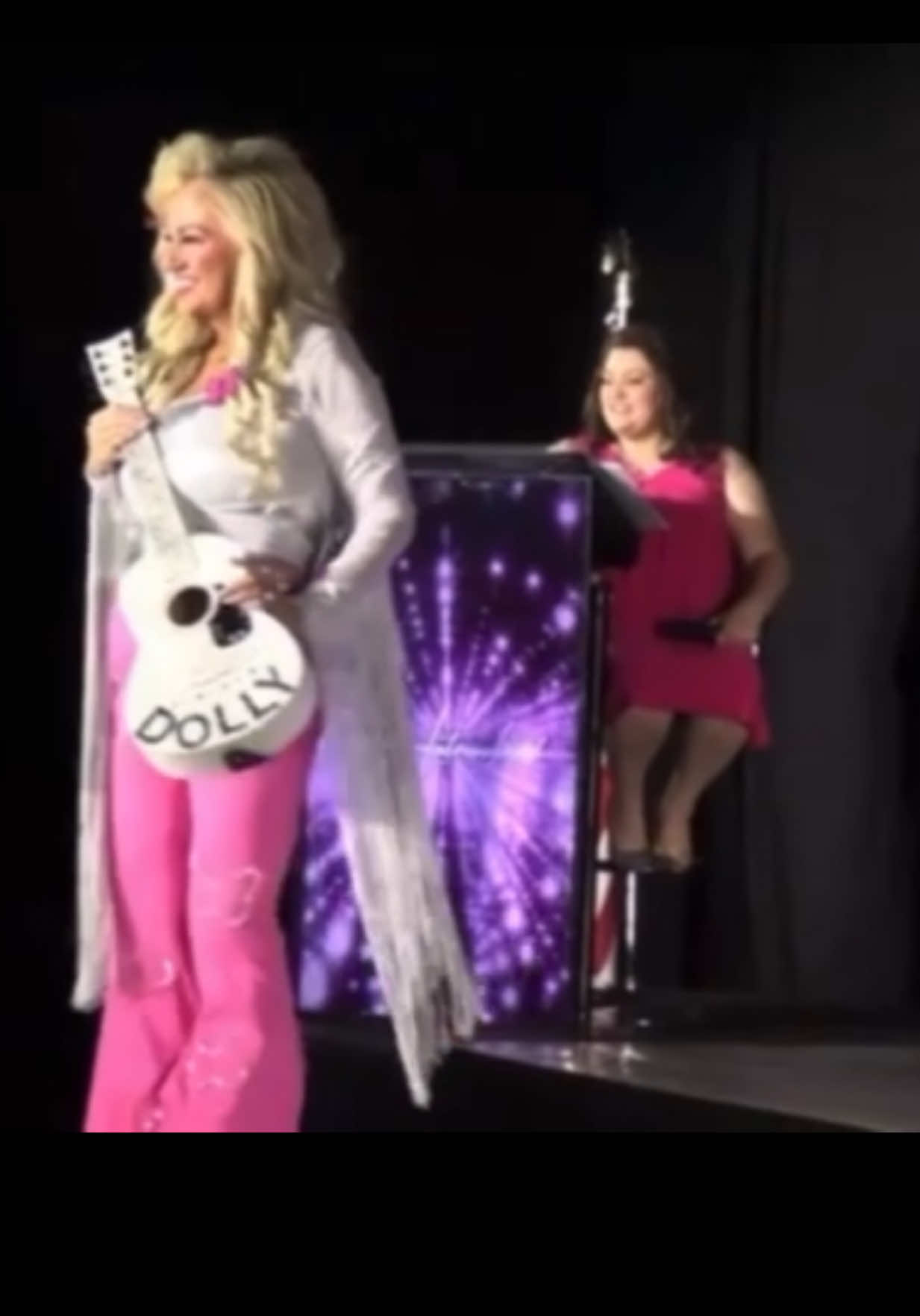 I never imagined when I stepped onto the International stage dressed as Dolly that I would be sharing this video with tears in my eyes. 😭💔 She was so much more than big blonde hair, rhinestones and sparkle. ✨ Dolly represented faith, kindness, generosity, strength, laughter and being unapologetically YOU. I will forever be grateful I had the opportunity to honor a woman who inspired me so much on an International stage. 🥹💗 Thank you for the music, the laughter, the love and ALL the sparkle, Dolly. 🦋✨ Forever inspired. 🤍 #DollyParton #Dolly #ForeverDolly #DollyPartonTribute #pureinternationalpageants 