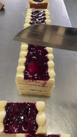 Blueberry cake pieces 🫐🫐                  #cakes #cake #viral_video #fypp #trends 