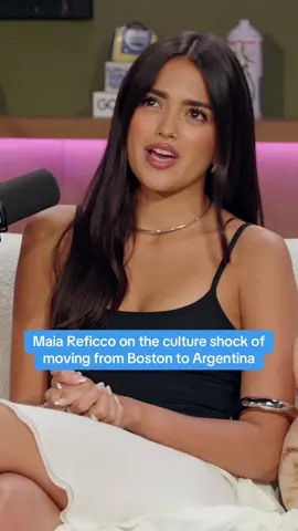 @Maia Reficco on the culture shock of moving from Boston to Argentina ##maiareficco##boston##argentina##zachsangshow##fyp
