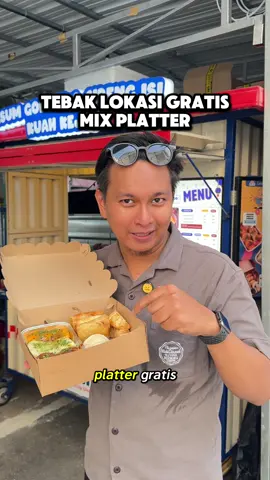 dicigo udah resmi buka di blok m, karna blok m luas bgt, ada yang bisa tebak kita ada buka di blok m nya dimana? yg bener dan beruntung dapet mix platter gratisss #enodaily #dicigo #kulinerblokm 