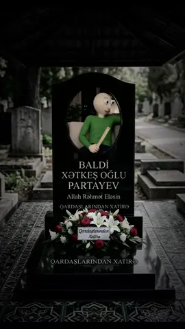 Allah sənə rəhmət eləsin baldi 