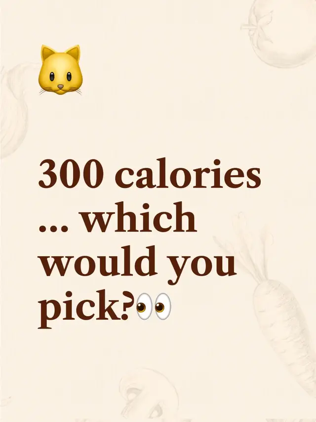 Same calories. Totally different amount of food. One choice barely fills the plate, while the other gives you much more to eat. 🤯 Track what you eat and make smarter choices with FoodPilot. #FoodPilot #300Calories #CalorieComparison #FoodComparison #WeightLossTips   