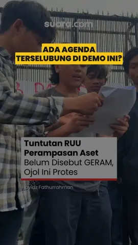 BONGKAR SKENARIO RUSUH DEMO 27 AGUSTUS: SIAPA DANAI ALIANSI GERAM?