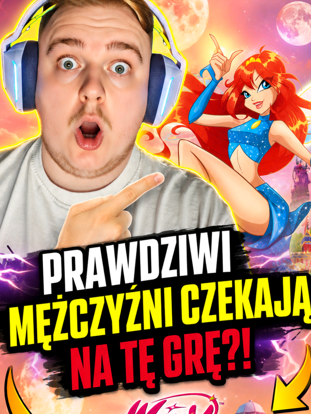 PRAWDZIWI MĘŻCZYŹNI CZEKAJĄ NA TĘ GRĘ?! 🗿 Winx Club - Moonlight Quest! #newgame #gaming #gry #ciekawostki #news 