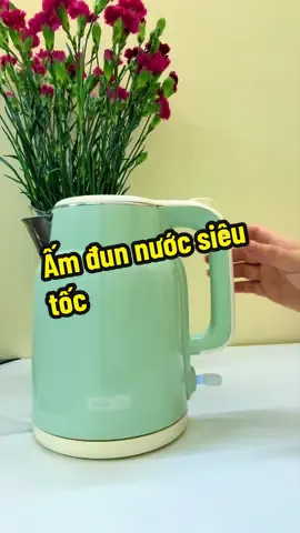 Ấm siêu tốc đun nước tiện lợi #amdunsieutoc #amsieutoc #amdunnuoc #giadungmin 