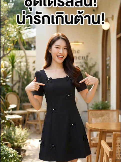 โดนตกเต็มๆ กับเดรสตัวนี้ หวานซ่อนเปรี้ยว ได้ลุคน่ารักปุ๊กปิ๊ก!#เดรสสั้น #ชุดน่ารัก #แฟชั่นผู้หญิง #สไตล์เกาหลี #ของมันต้องมี
