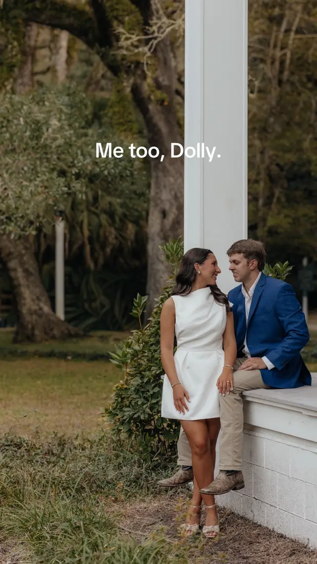 Loving you forever 🤍 #dollyparton #fiancé 