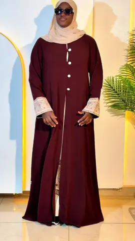 Robe simple deux pièces #tiktokmali🇲🇱223 #abaya #bonplan 
