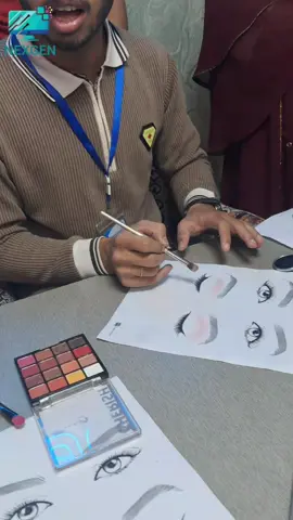 Eyesblending tutorial class ✨️ 💄  @areeba's salon  @REMINGTON INDONESIA  @Kashee’s official  . . . #makeup #fypシ゚viral #tutorial #eyeshadow #blending 