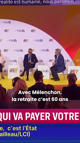 La retraite à 60 ans c’est avec Mélenchon ! 