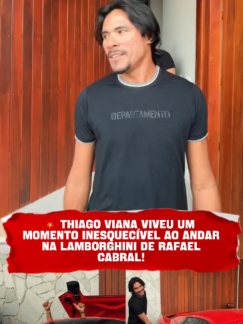 @rafael_cabral4 @thiago_viana_ofc 💥 THIAGO VIANA VIVEU UM MOMENTO INESQUECÍVEL AO ANDAR NA LAMBORGHINI DE RAFAEL CABRAL! #rafaelcabralcy #mjmusiccy #sertanejo #thiagoviana