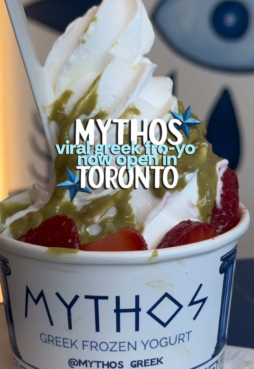 Toronto finally got Mythos 👀🍦🌴 🇦🇼 The hype is real. 📍 Midtown Toronto #TorontoFood #TorontoEats @MYTHOS #Mythos #FrozenYogurt #NewInToronto  