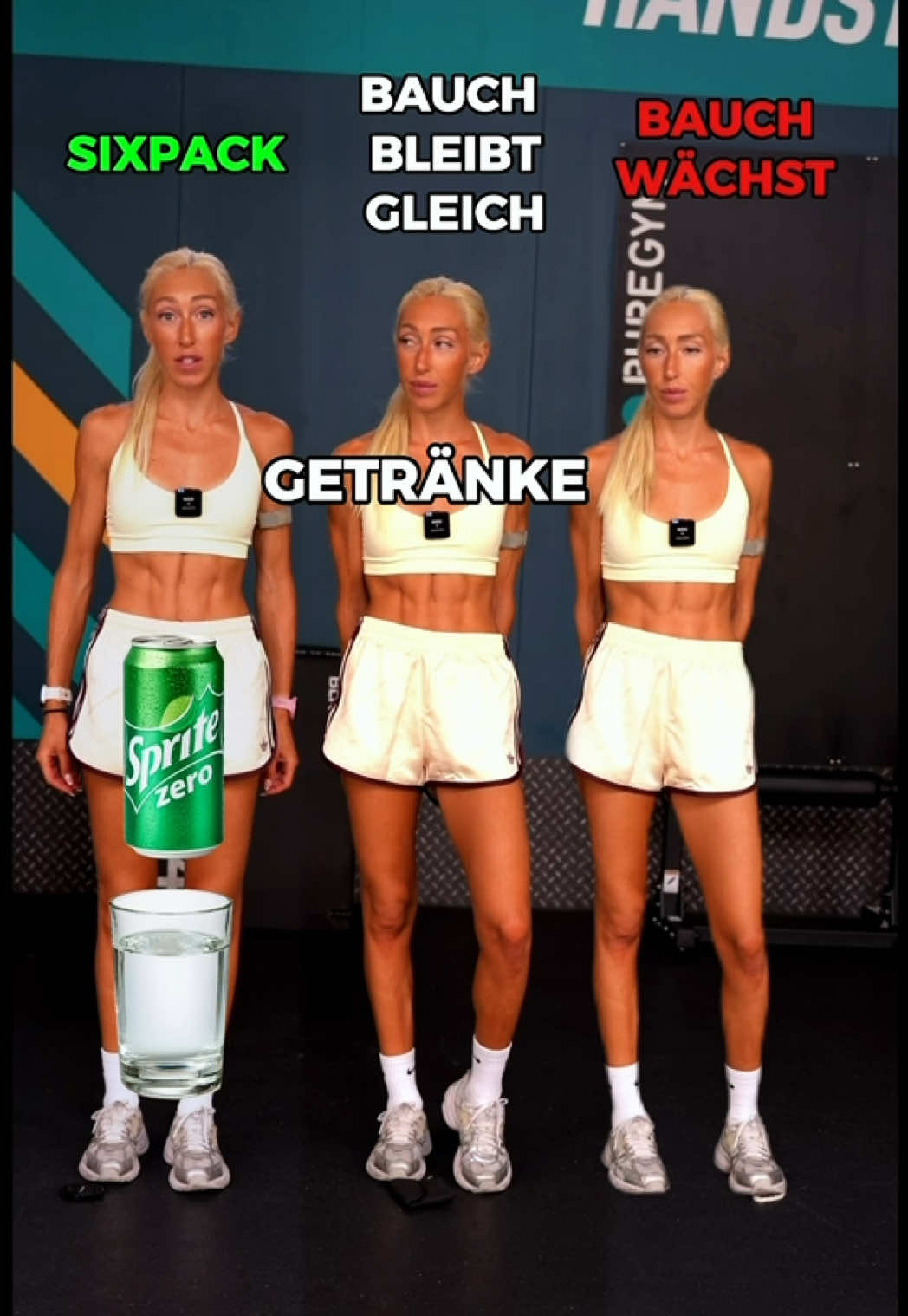 🔥 WICHTIG: Du kannst alles essen und trotzdem einen Sixpack bekommen, dein Gewicht halten oder zunehmen. Entscheidend ist deine Kalorienbilanz! ⚖️ Kaloriendefizit für Abnehmen und Kalorienüberschuss zum zunehmen! 🟢 SIXPACK: Proteinreiche, sättigende Lebensmittel mit viel Volumen helfen dir, im Kaloriendefizit zu bleiben, ohne ständig Hunger zu haben. 💪🥗 ⚪ BAUCH BLEIBT: Wenn du ungefähr so viele Kalorien isst, wie du verbrauchst, bleibt dein Gewicht  🔴 BAUCH WÄCHST: Energiedichte Lebensmittel machen es leichter, mehr Kalorien aufzunehmen. Das kann beim Muskelaufbau sinnvoll sein, führt bei einem Kalorienüberschuss aber auch zu mehr Körperfett. 🍫🥜🍚 ‼️‼️‼️Kein einzelnes Lebensmittel macht automatisch dick. Entscheidend ist, was du über Tage und Wochen insgesamt isst. 🍕🍫🥑 Du musst also weder Kohlenhydrate streichen noch jeden Tag „clean“ essen. Auch Pizza, Schokolade oder Burger können in deine Ernährung passen. ❤️ #abnehmen #sixpackabs #bauchfett #ernährungstipps #gesundeernährung 