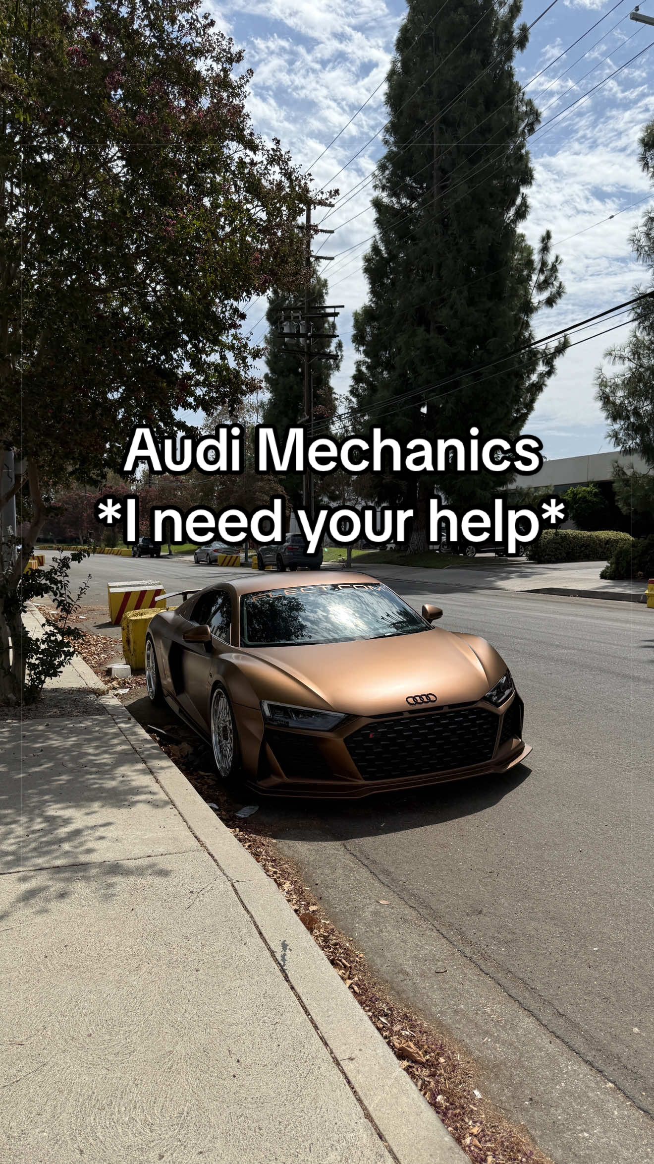 Can anyone figure this out?  #audi #germancars #carmechanic #exoticcarmechanic #cars 