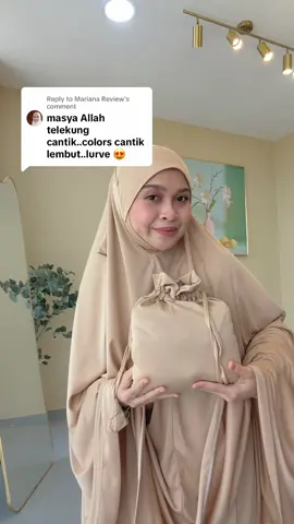 Replying to @Mariana Review tenkiu sis 😍✨#telekungsaratravel #telekungumrah #telekungtravel 