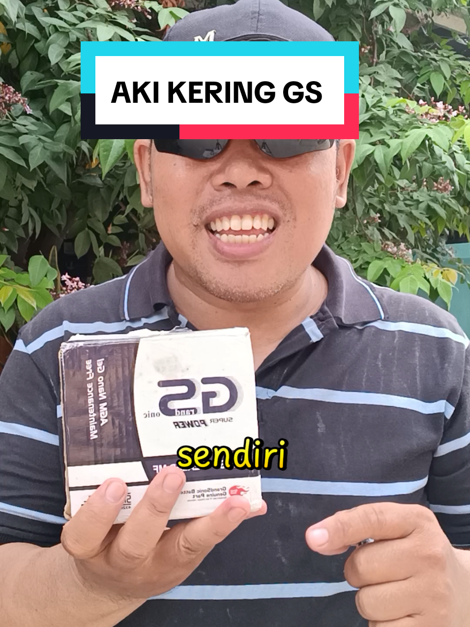 Aki kering GS cocok untuk Honda Vario 125/150. #akikeringgs #akimotor #akigs #akigsmurah 