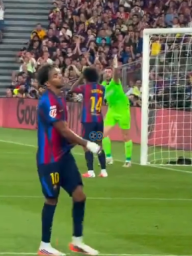 Yamal foi amaldiçoado 😭 #futebol #tiktokesportes #yamal #barcelona