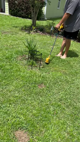 My wife LOVES her weedeater! #tools #lawncare #yardwork #giftideasforher 