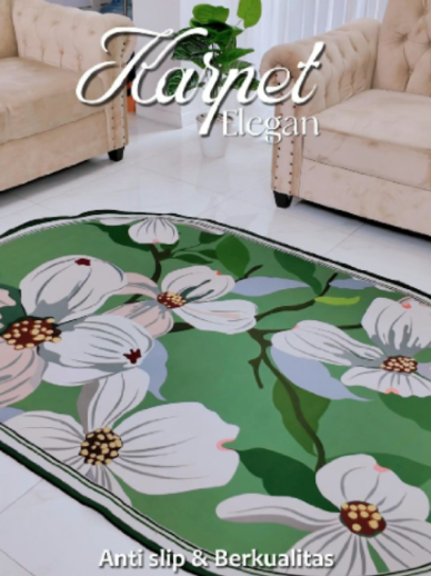 Sentuhan flora bentuk oval  bikin rumah homey banget. 🌸🔥 #DekorasiRumah #HomeDecor #RumahAesthetic #InteriorRumah #TikTokShop #KarpetEstetik #BelanjaOnline #RacunTikTok #KarpetPremium #Karpet #KarpetMurah #Karpetpermadani #KarpetPolyester #KarpetMinimalis #Viral #FYP